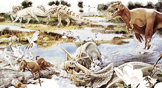Почему вымерли динозавры