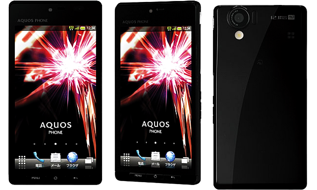 Sharp Aquos 102SH - большой экран + Android