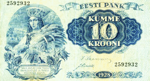 Курс валют: крона и рубль