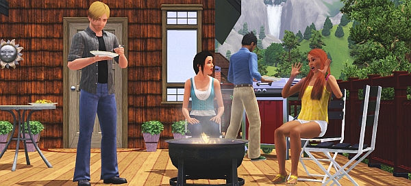 Как в игре "The Sims 3" родить двум симкам