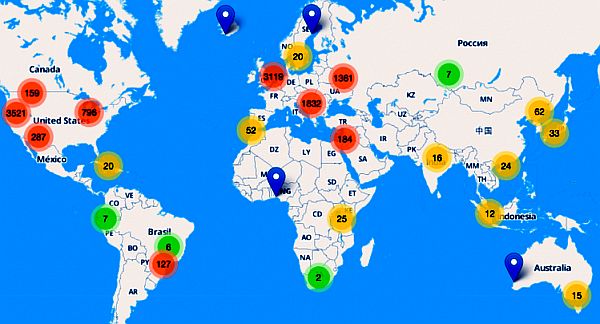 Карта GPS – лучший друг путешественника